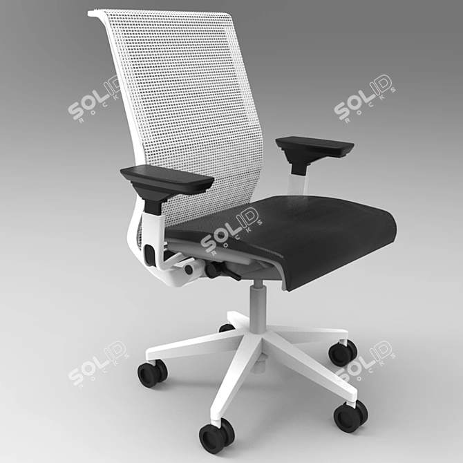 ErgoFlex Office Chair 3D model image 1