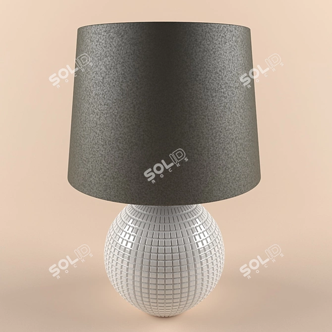 Elegant Dalton Table Lamp 3D model image 2