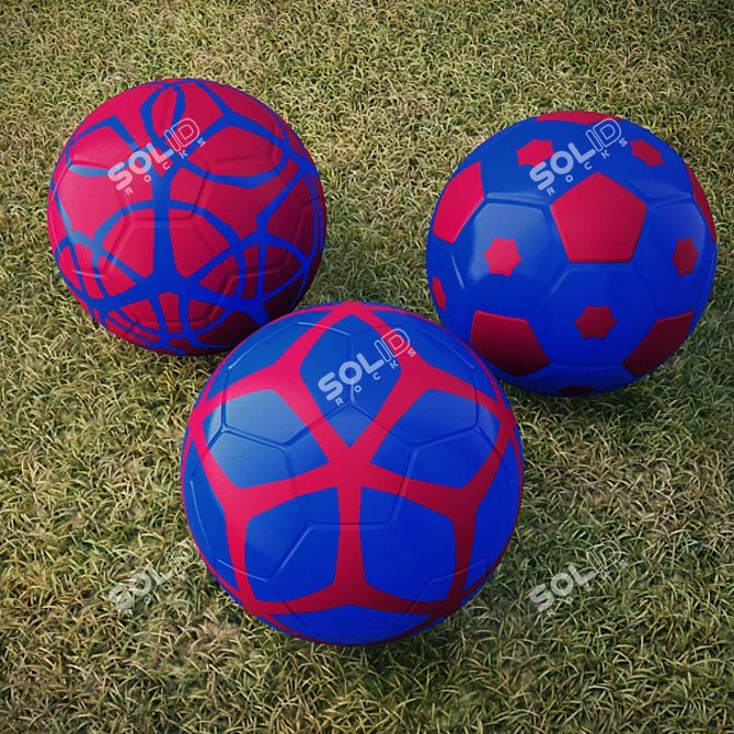 Goal Master Soccer Balls 3D model image 1