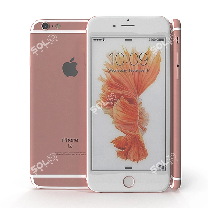 Apple iPhone 6s Plus: Beautiful Design, Powerful Performance 3D model image 1