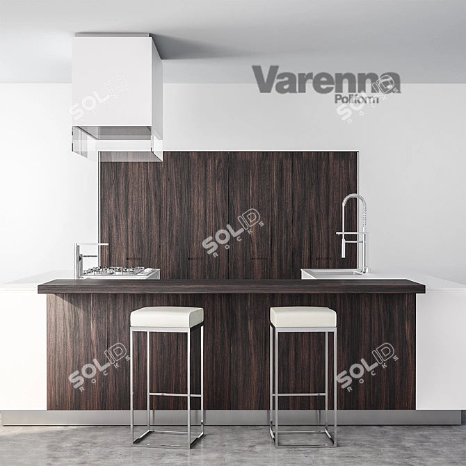 Stylish and Functional Varena Kyton 3D model image 1