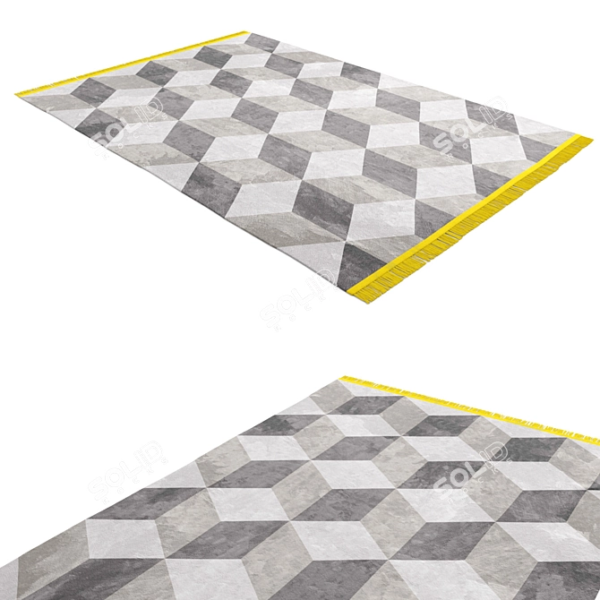 CC-Tapis Infini: Dreamlike Design 3D model image 1