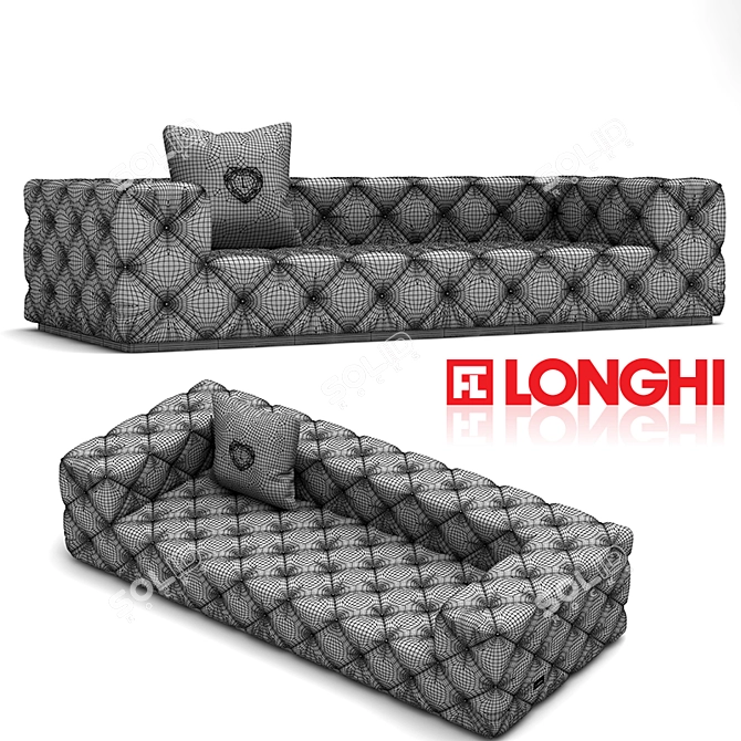 Fratelli Longhi Must Luxury Sofa 3D model image 3