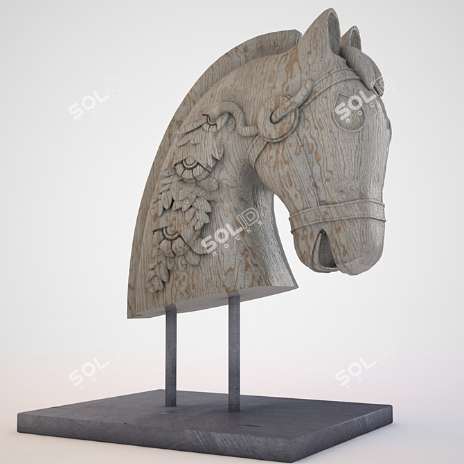 Equine Elegance 3D model image 1