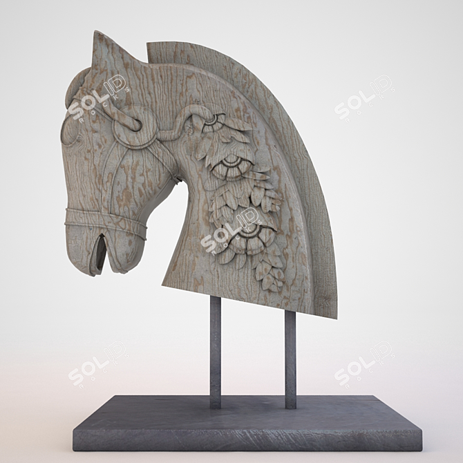 Equine Elegance 3D model image 2