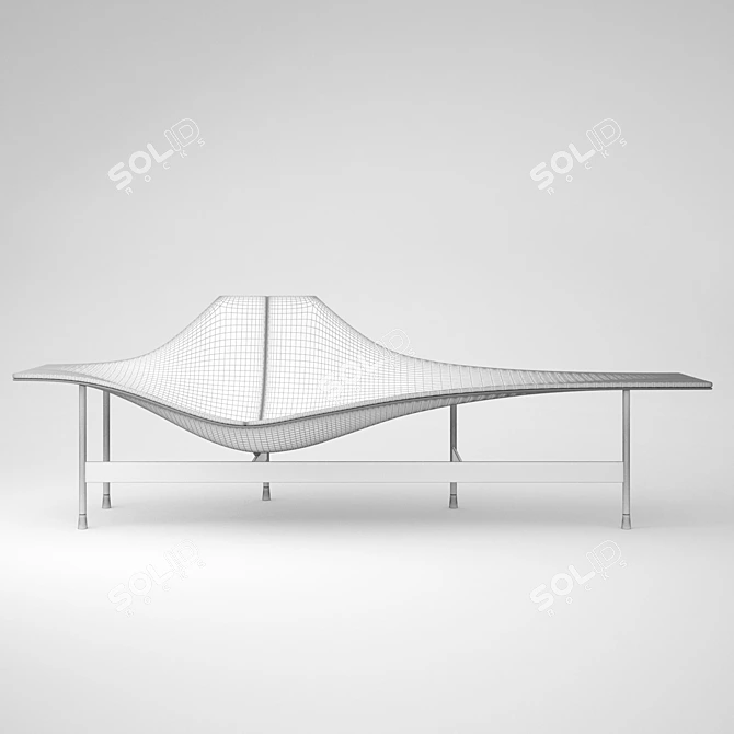 Versatile Terminal One Chaise 3D model image 3