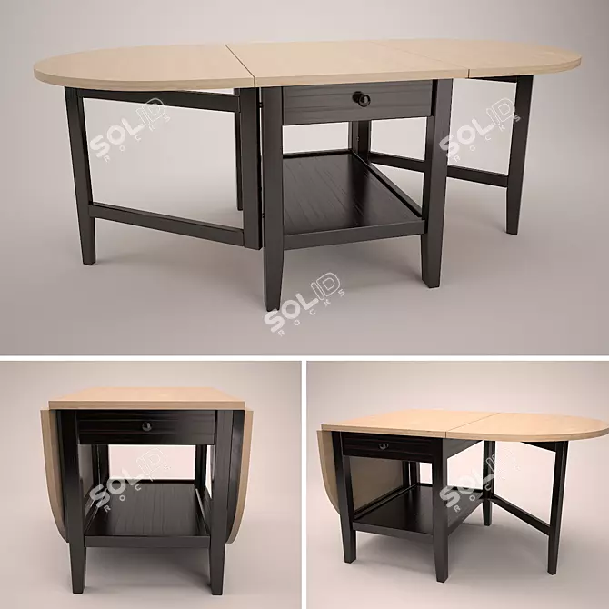Sleek ARKELSTORP Coffee Table 3D model image 1