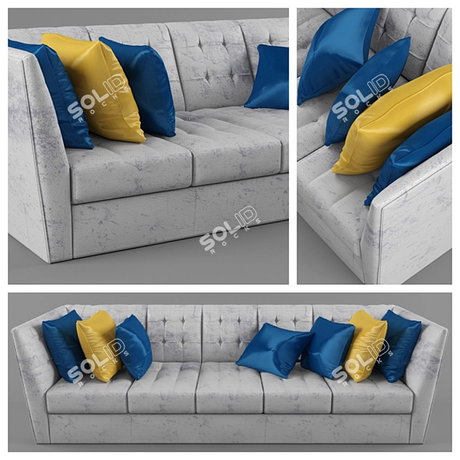 Comfort Plus Sofa 3D model image 1