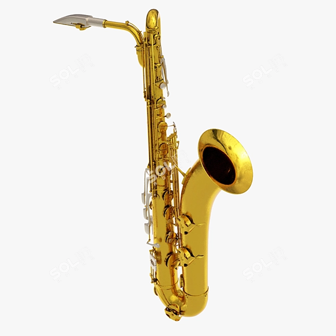  Selmer Mark V Baritone Saxophone 3D model image 1