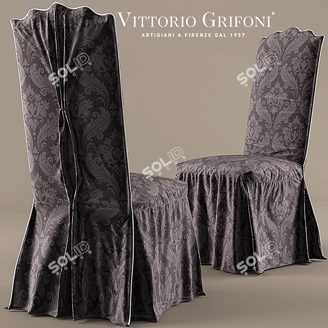 Elegant Vittorio Grifoni Table Set 3D model image 2