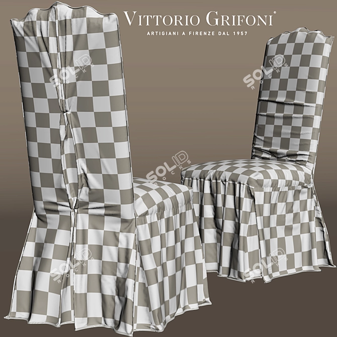 Elegant Vittorio Grifoni Table Set 3D model image 3