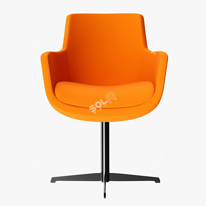 Modern Anker Chair ANNABEL - Sleek and Stylish 3D model image 1