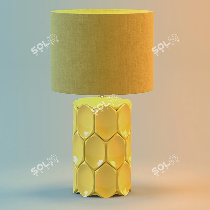 Elstead LUI/LAPIS GOURD Table Lamp 3D model image 1