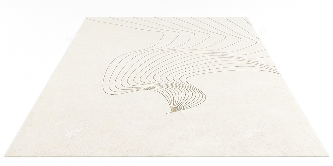 Elegant Corso Carpets 3D model image 2