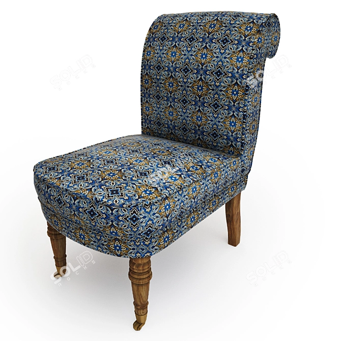 Marrakesh Chair: Timeless Elegance 3D model image 2