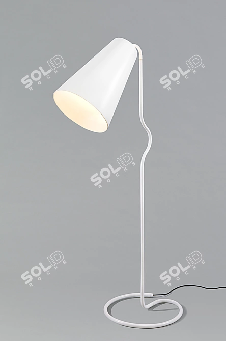 Bender Lamp: Unique Illumination Solution 3D model image 2
