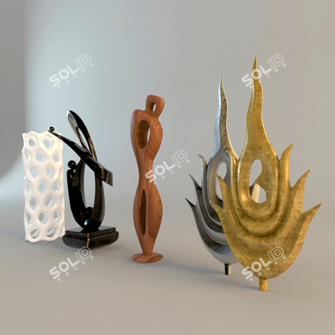 Fashionable Accessories for Every Occasion 3D model image 2