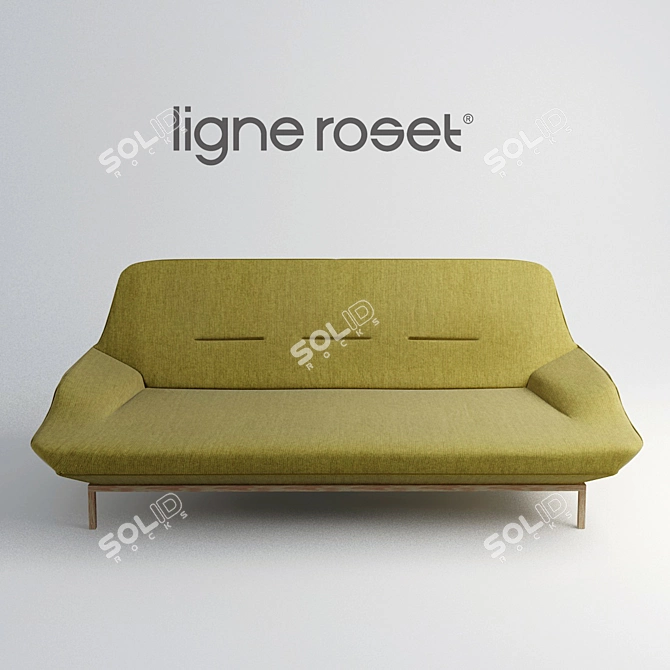 Modern Luxe Sofa by Ligne Roset 3D model image 1