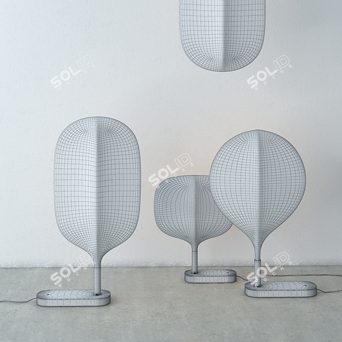 Sleek Chimney Light: Stylish Overhead & Floor Lamps 3D model image 3