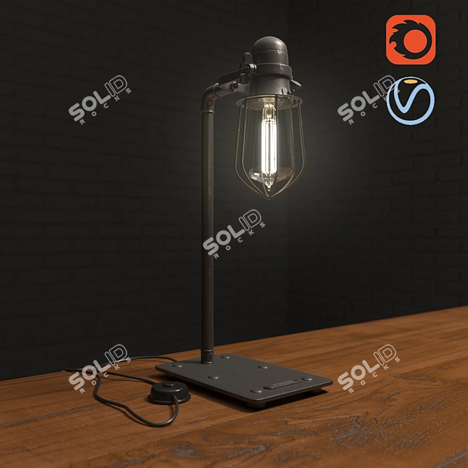 Modern Desk Lamp TL4101 3D model image 1