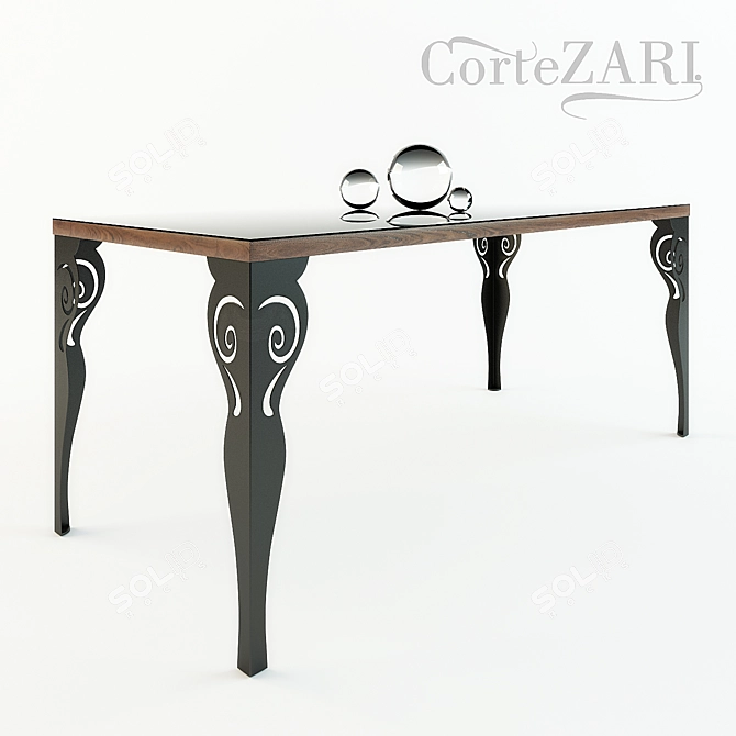 Kaleido Table by Сortezari: Sleek and Stylish 3D model image 1