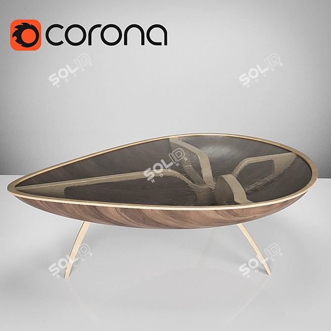 Bionika Coffee Table 3D model image 2