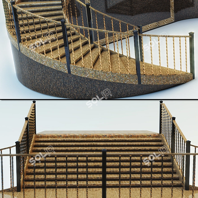 Regal Steps 3D model image 2