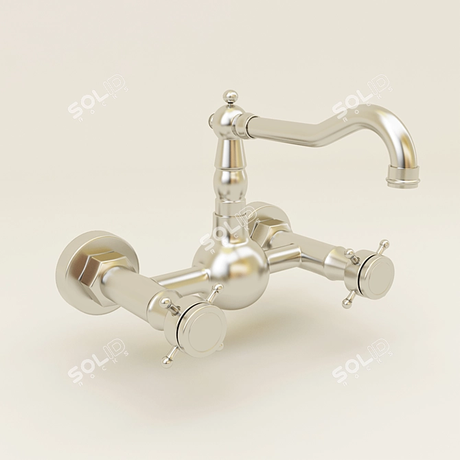 Chrome Faucets by Brodware - 3D Model 3D model image 1