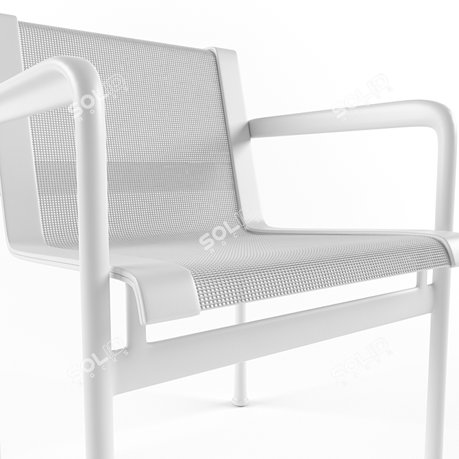 Walter Knoll 1966 Chair: Timeless Outdoor Elegance 3D model image 2