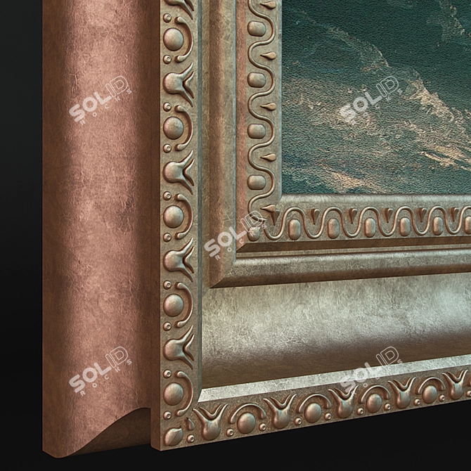 Mirrora Baget: 30x42 cm, 5 cm Thickness 3D model image 2