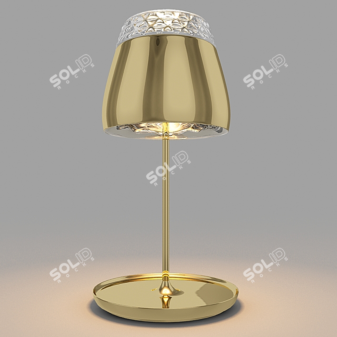 Elegance Illuminated: Valentine Table Lamp 3D model image 2
