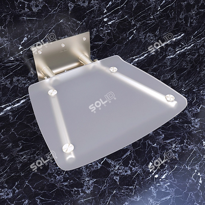 OVO Shower Seats - Durable and Stylish 3D model image 1