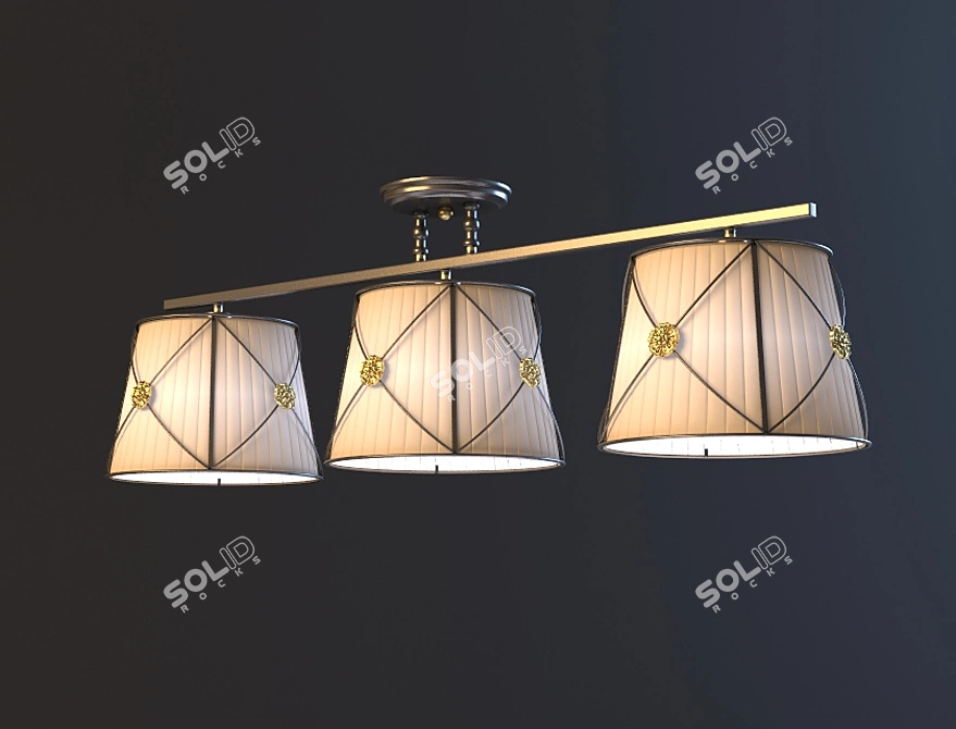 CITILUX Dresden Pendant Light 3D model image 1