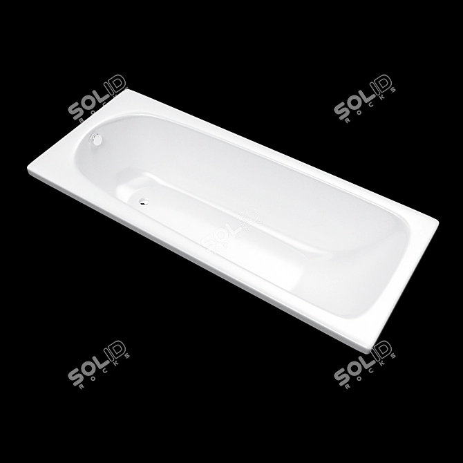 Kaldewei Saniform Plus: Perfect Bath Bliss 3D model image 1