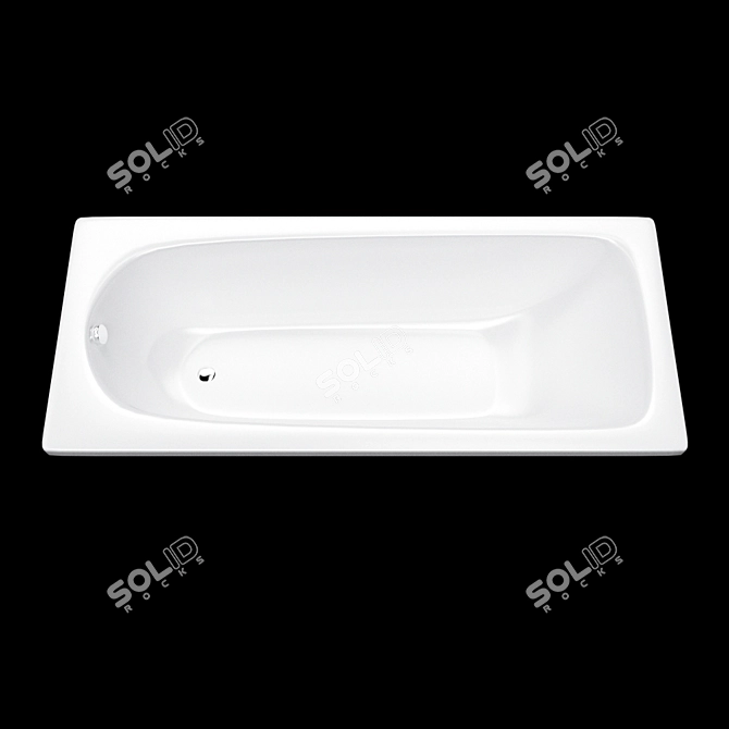 Kaldewei Saniform Plus: Perfect Bath Bliss 3D model image 2