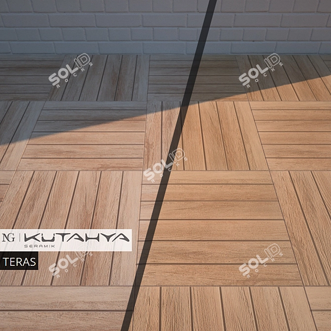 Kutahya Veranda & Teras Ceramic Tiles 3D model image 3