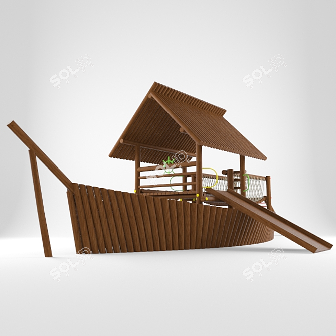 Happy Playland: Children's Outdoor Fun 3D model image 3