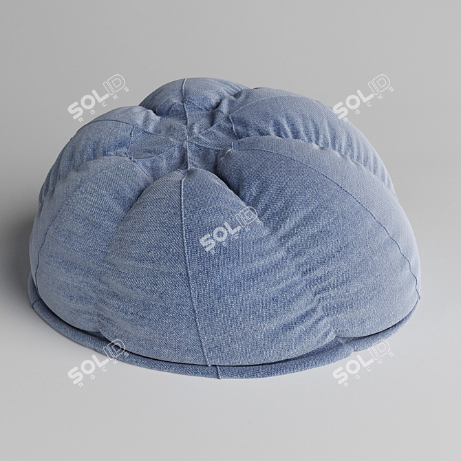 Cozy Bag Chair: Stylish and Comfortable 3D model image 2