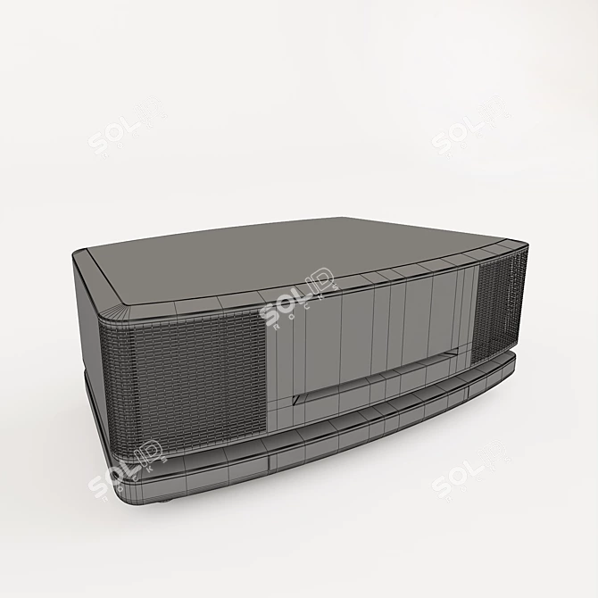 BOSE Wave SoundTouch - Compact Wireless Speaker 3D model image 2