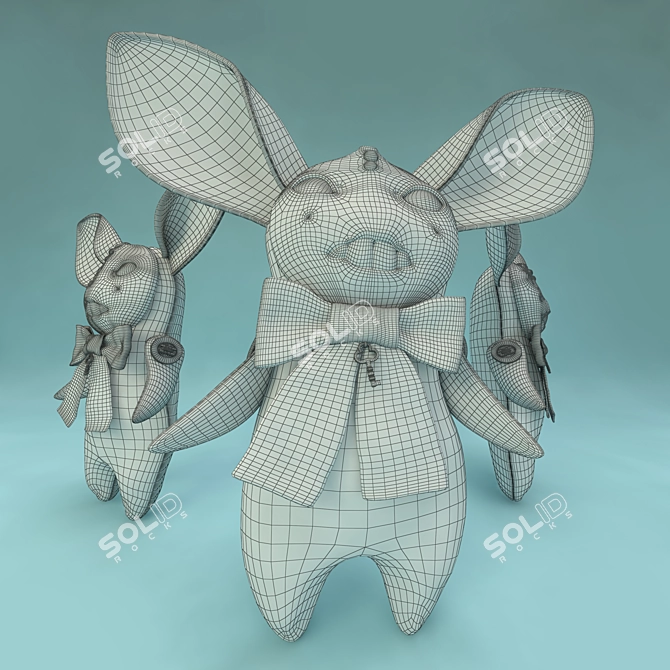 Title: Enigmatic Creature: Inspired by Ekaterina Kodanova 3D model image 2