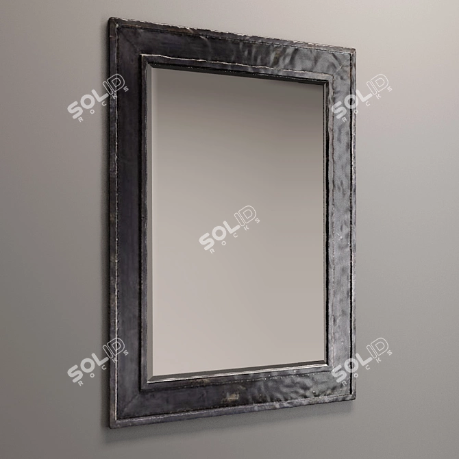 Restoration Hardware Mirror: Timeless Elegance 3D model image 1