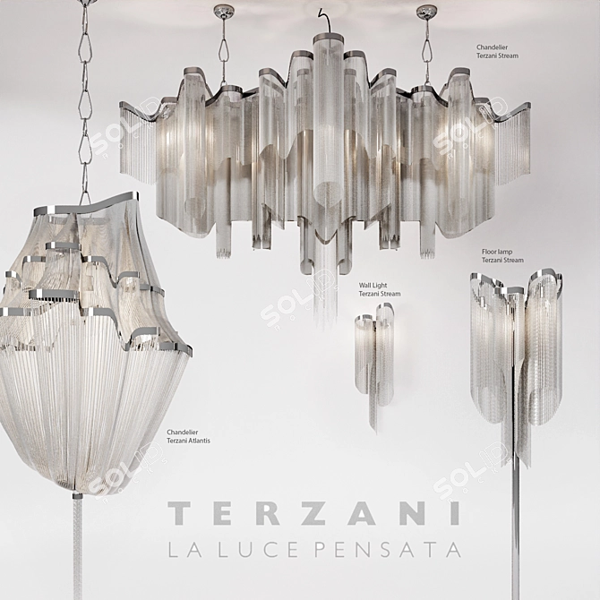 Terzani: Captivating Lighting Designs 3D model image 4