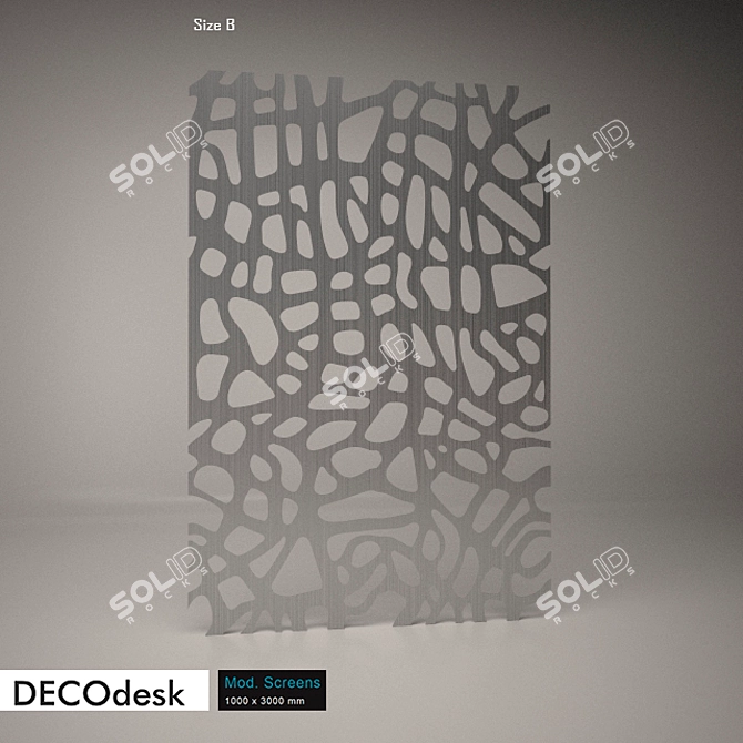 Unique Architectural Lattices - DECOdesk Model Screens 3D model image 2