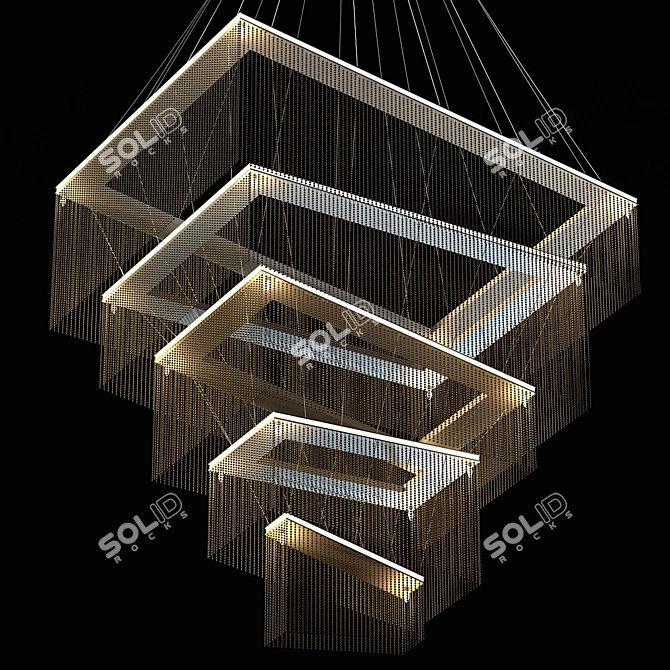 Geometric Storm: Illuminating Elegance 3D model image 1