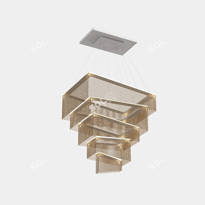 Geometric Storm: Illuminating Elegance 3D model image 2