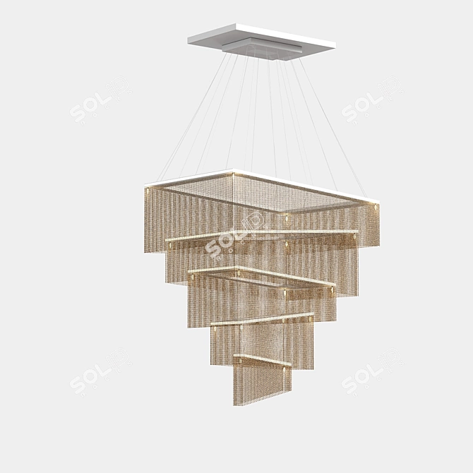 Geometric Storm: Illuminating Elegance 3D model image 3