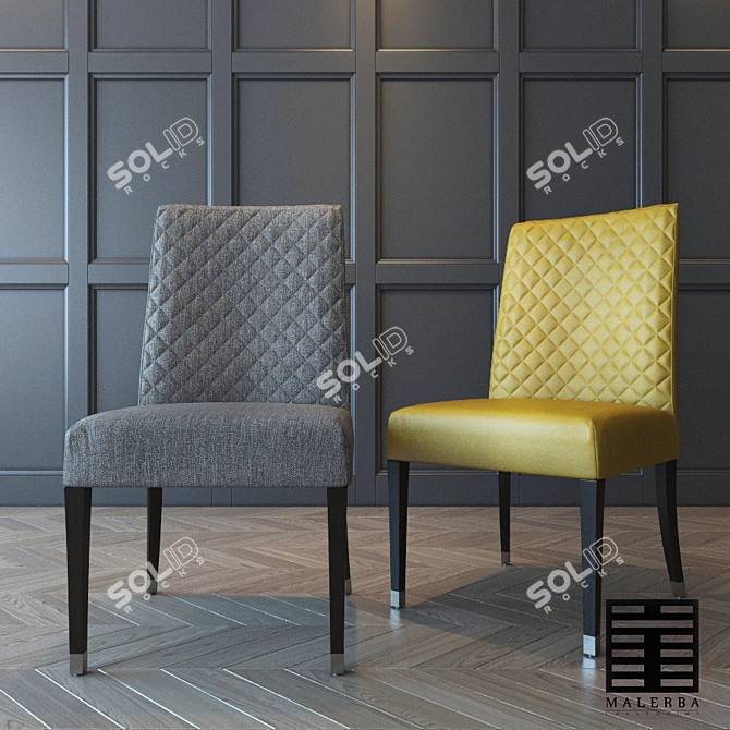 Red Carpet Lounge Chair 3D model image 1