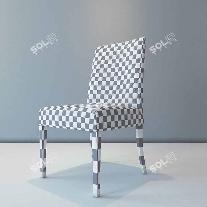 Red Carpet Lounge Chair 3D model image 3