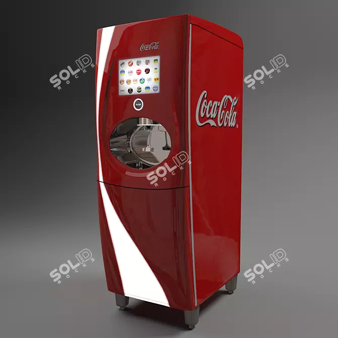 Title: RefreshMax Drink Dispenser 3D model image 1