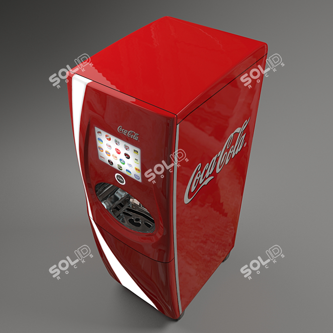 Title: RefreshMax Drink Dispenser 3D model image 3